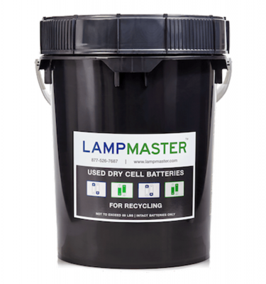Dry Cell Battery Recycling Kit 5gal